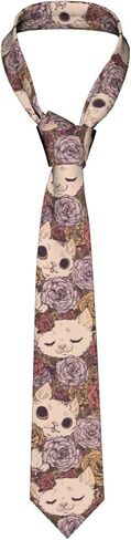 Men's Tie Funny Neckties Fashion Slim Skinny Neckties Causal Formal in Saudi Arabia
