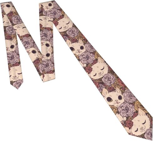 Men's Tie Funny Neckties Fashion Slim Skinny Neckties Causal Formal in Saudi Arabia