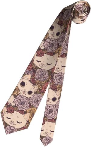Men's Tie Funny Neckties Fashion Slim Skinny Neckties Causal Formal in Saudi Arabia