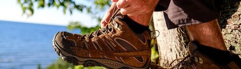 جوارب الكاحل من الصوف المبطن للرجال والنساء من Merrell - دعم قوس قابل للتنفس in Kuwait