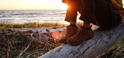 جوارب الكاحل من الصوف المبطن للرجال والنساء من Merrell - دعم قوس قابل للتنفس in Kuwait