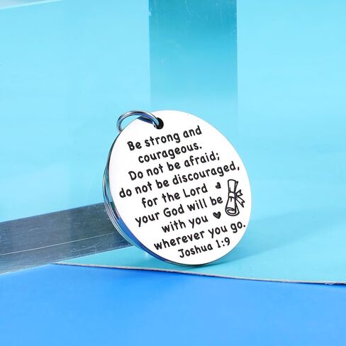 Easter Christian Bible Verse Keychain for Women Men 2024 Graduation Gift for Seniors Middle High School College Student Inspirational Religious Gifts for Him Her Children Teen Boys Girls Kids Friends in Saudi Arabia