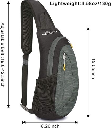 G4Free Sling Bags Men Small Chest Sling Backpack+RFID Sling Bag Crossbody Sling Backpack for Men Women Hiking Outdoor in Saudi Arabia