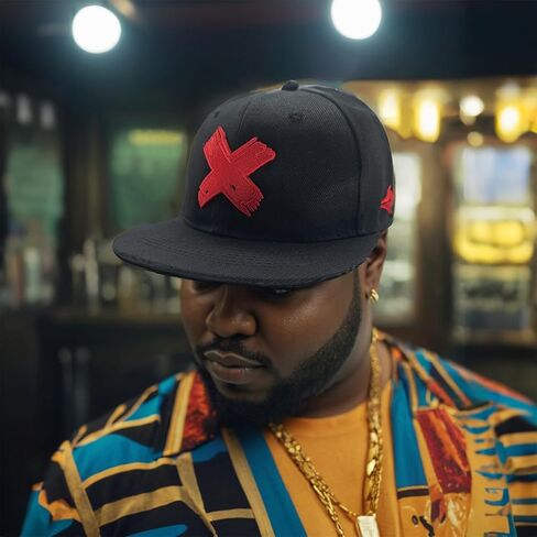 Snapback قبعة الهيب هوب نمط للرجال والنساء قبعة قطنية قابلة للتعديل الجدة in Kuwait