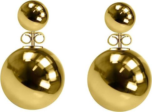 Double Sided Pearl Earrings - Pearl Front Back Earrings - Many Styles - Stunning Gift in Saudi Arabia