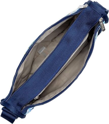 حقيبة LeSportsac City Retreat Deluxe للاستخدام اليومي + حقيبة مستحضرات تجميل، طراز 7507/Color F953، تصميم رسومي مميز لمدينة نيويورك وهامبتونز/مونتوك: الشواطئ وركوب القوارب وجيتني وركوب الدراجات in Saudi Arabia