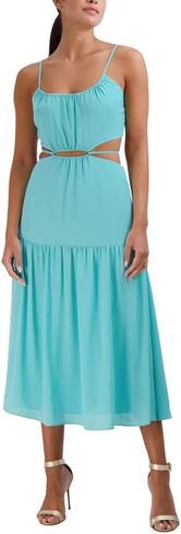 BCBGeneration Women's Scoop Neck Gathered Skirt Spaghetti Maxi Dress in Saudi Arabia