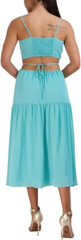 BCBGeneration Women's Scoop Neck Gathered Skirt Spaghetti Maxi Dress in Saudi Arabia