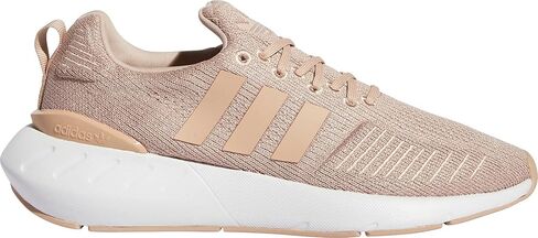 adidas Women's Swift Run 22 Sneaker, Ash Pearl/Ash Pearl/White, 7 M US in Saudi Arabia