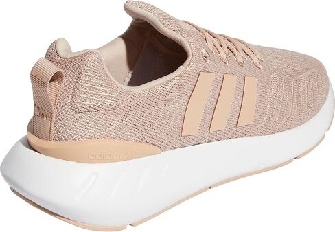 adidas Women's Swift Run 22 Sneaker, Ash Pearl/Ash Pearl/White, 7 M US in Saudi Arabia