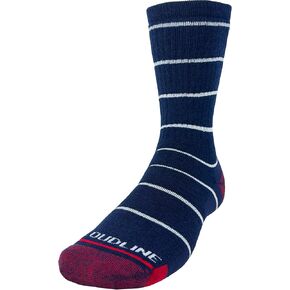 CloudLine Merino Wool Hiking Socks for Women - Full Cushioned, Soft, Anti-Blister, Moisture Wicking, Made in USA - 1 Pair