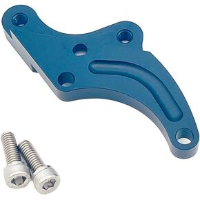 for Rear Disc Brake Adapter for Gary Fisher Trek Klein Frames Post Mount Disk Made 6061 Universal Mount Disk Aluminum, Black