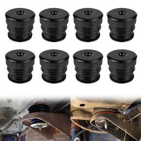 طقم تركيب جسم من السيليكون مكون من 8 قطع متوافق مع Ford Super Duty Crew Cab F-250 F-350 2WD 4WD 2008-2016 أسود