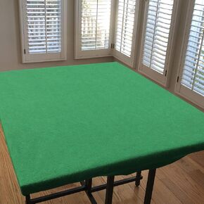 Felt Game Table Cover Fitting 35"-50" Diameter Round, Hexagon or Octagonal Tables (Fitting 35"-50" Table)