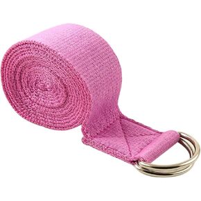 Fit Spirit 6ft Fitness Exercise Yoga Strap - Pink