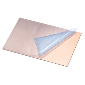 uxcell Copper Sheet, Metal Copper Plates 5.9" Length x 3.9" Width x 0.04" Thick