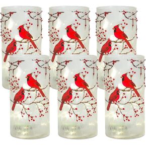 حامل شموع ميلروز 83373، ارتفاع 8 بوصة، زجاج in Kuwait