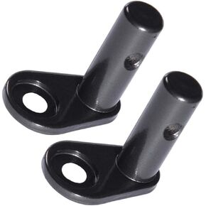 Convenient 2-Piece Steel Bike Trailer Coupler Set - Attachment for Pet Trailers, Cargo Trailers, Child Carts, and More, Includes Rear Wheel and Cycling Adapter Accessories for Easy Use