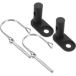 VANZACK 2 Pcs Bike Trailer Hitch Connector Cycling Coupler Trailer Coupler Attachment Bike Trailer Coupler Trailer Accessories for Child Cart and Bike Trailer
