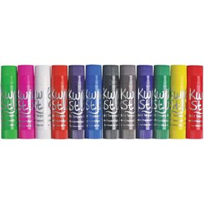 The Pencil Grip Kwik Stix Tempera Paint, 12 Count (Pack of 1), Assorted per Set