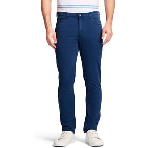 IZOD Men's Saltwater Stretch Twill 5 Pocket Straight Fit Chino Pant