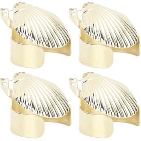4Pcs Candle Snuffer Candle Extinguisher Metal Shell Pattern Automatic Candle Stopper for Candle Extinguishing (Gold), Generic5h793x8vtf-11