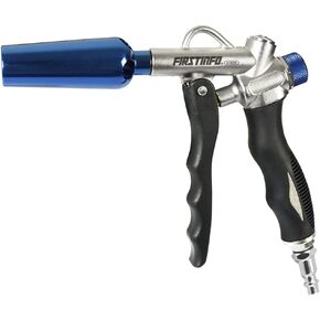 FIRSTINFO A18562US Windstorm EX Air Blow Gun with Adjustable Air Flow and High Flow Nozzle + Protective Shield