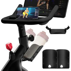 Extra Large Bottle Holders, Phone Holder - Fits Stanley + YETI + Nalgene + Hydro Flask for Phone,Tablet, Peloton Bike Cup Holder Replacement, Peloton Bike Phone Holder, for Peloton Bike (Not Bike+)
