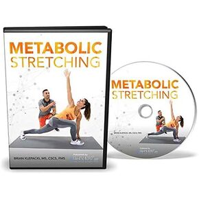 CRITICAL BENCH Metabolic Stretching Workout DVD - Improve Flexibility, Increase Mobility, and Burn Body Fat with Dynamic, Low Impact, At Home Exercises