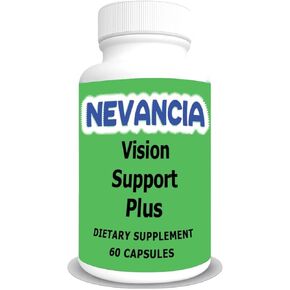 Vision Support Plus with Zeaxanthin, Lutein, Zinc, Copper, Selenium, Vitamin A, B, C, E, Eye Health and Vision Support, Antioxidants, Lipoic Acid, Lycopene, Bilberry Extract, 60 Capsules