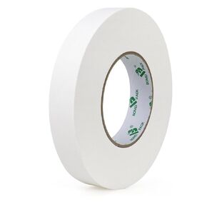 BOMEI PACK White Gaffer Tape, Matte Non-Reflective, 1inch x 60yds No Residue Hand Tear Self-Adhesive Gaffer Tape for Labeling, Cable, Stage, Photo Studio, Painters and Duct Repair, 1 Pack