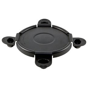 Caplugs QTLF600-6000Q1 Plastic Toggle Lock Flange Protector. TLF-600-6000, PE-LLD, Pressure Class 600 Nominal Pipe Size 6", Black (Pack of 6)