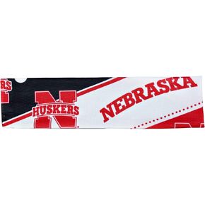 Littlearth Unisex-Adult NCAA Nebraska Cornhuskers Stretch Headband, Team Color, One Size