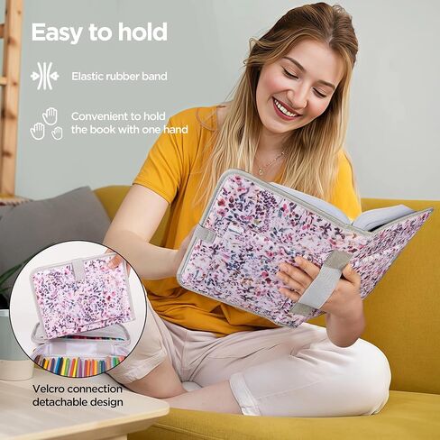 غطاء أنيق للكتاب المقدس، غطاء للكتاب المقدس للنساء - مثالي للكتابة والحمل - هدية مثالية للكتاب المقدس وواقي للكتاب لمحبي الأدب، أسود in Kuwait