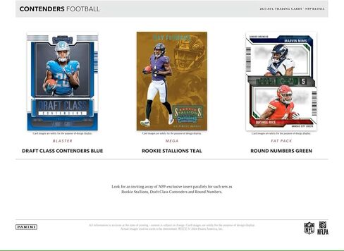 2023 بانيني كونتندرز NFL Football Trading Card BLASTER Box in Saudi Arabia