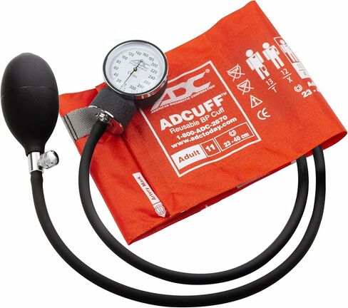 ADC Pro's Combo IV Adult Fanny Pack Essentials Kit with Prosphyg 760 Pocket Aneroid Blood Pressure Sphygmomanometer, Adscope 641 Sprague Stethoscope, 7.25" Medicut Shears and Adlite Penlight, Navy in Saudi Arabia