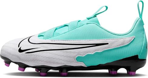 Nike Jr. Phantom GX Academy Big Kids' Multi-Ground Low-Top Soccer Cleats (DD9549-300, Hyper Turquoise/Fuchsia Dream/) in Saudi Arabia