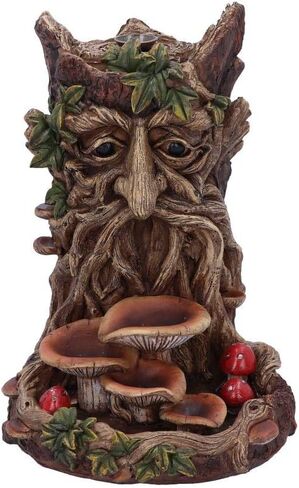 Nemesis Now The Wisest Dryad مبخرة البخور، تصميم بتدفق خلفي، راتنج مطلي يدويًا، ديكور طبيعي، 18 سم in Kuwait