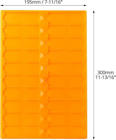 مجموعة شرائح المجهر QWORK القابلة للتكديس، بلاستيك، 30 سم × 19.5 سم، آمنة مضادة للانزلاق، سعة 20 شريحة لكل صينية، 4 قطع in Kuwait