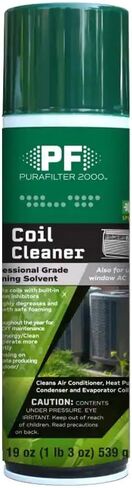 Coil Cleaner Foaming Spray | Use on AC HVAC Condensers and Evaporator Coils | Commercial and Professional Grade Cleaner in Saudi Arabia