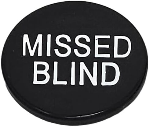Missed Blind, Big Blind, Little Blind, and Reserved Buttons for Texas Hold 'Em, Omaha Poker Tables (Pack of 10) in Saudi Arabia