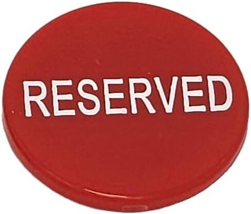 Missed Blind, Big Blind, Little Blind, and Reserved Buttons for Texas Hold 'Em, Omaha Poker Tables (Pack of 10) in Saudi Arabia