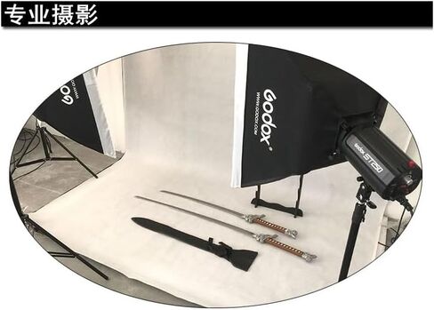 Sword Holder Wall Mount 8 Tier Samurai Sword Display Rack Wand for Wand Tanto Katana Wakizashi etc Samurai Sword,Sword Flute Fishing rods, Black in Saudi Arabia