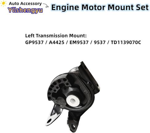 Yllshengyu 3Pcs Engine Motor Transmission Mount Set Compatible with Mazda CX-7 2007 2008 2009 2010 2011 2012 L4 2.3L/2010-2012 L4 2.5L FWD Replacement for A4425 A4440 A4419 9537 9829 9507 in Saudi Arabia