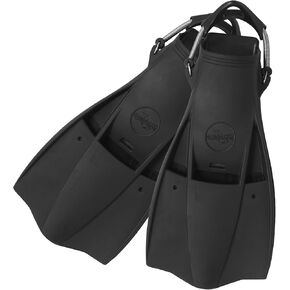 Triton Rubber Diving Fins - Stainless Steel Spring Straps - Scuba Fins, Snorkel Fins, Scuba and Snorkeling Gear for Adults