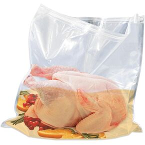 3pcs Turkey Brine Bag,Large brine bag with two strings to hold 35 lb extra large Saline bag For marinating storage of turkey, beef, pork, BPA free, double zipper heavy marinade bag