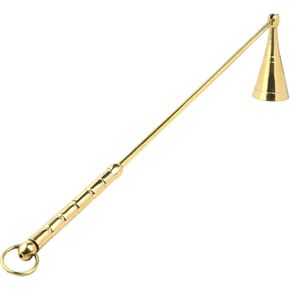 Needzo Candle Snuffer, Long Handle Extinguisher, Catholic Church Supplies, 13.75 Inches