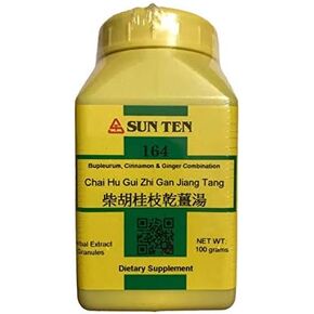Sun Ten - BUPLEURUM, Cinnamon & Ginger C Chai Hu GUI Zhi Gan Jiang Tang 164 Concentrated Granules 100g by Baicao