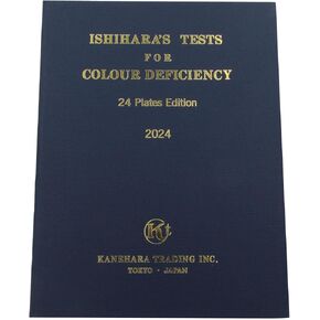 Ishihara Test Chart for Colour Deficiency-24 Plates - 2024