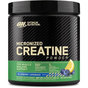 Optimum Nutrition Micronized Creatine Monohydrate Powder, Unflavored, 120 Servings, 600 Grams (Packaging May Vary)